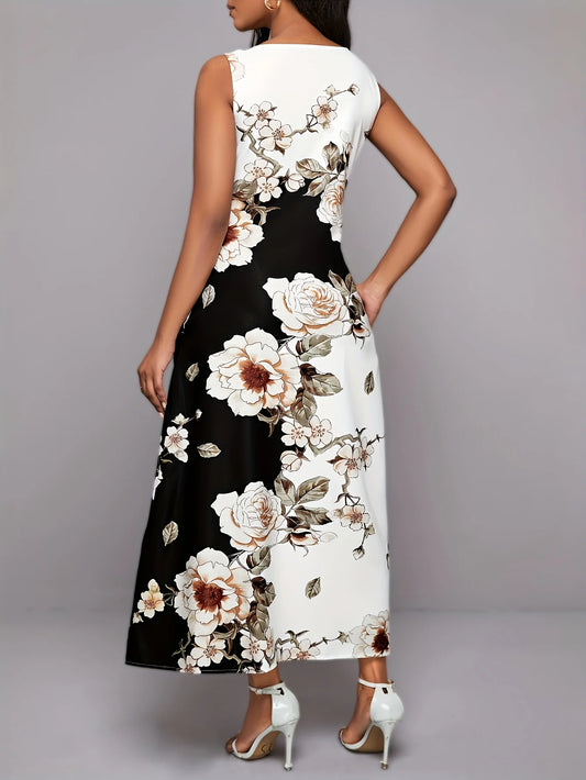 Ariella - Boho Bloom Maxi Dress