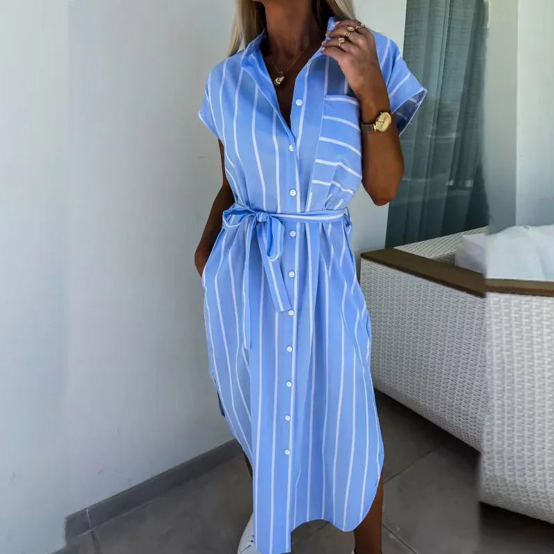 Sophia – Striped Summer Dress