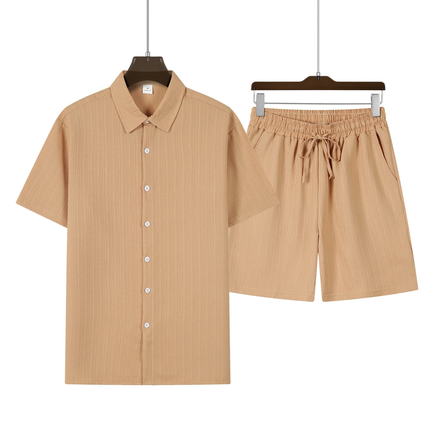 THE COASTAL SHIRT & SHORT SET