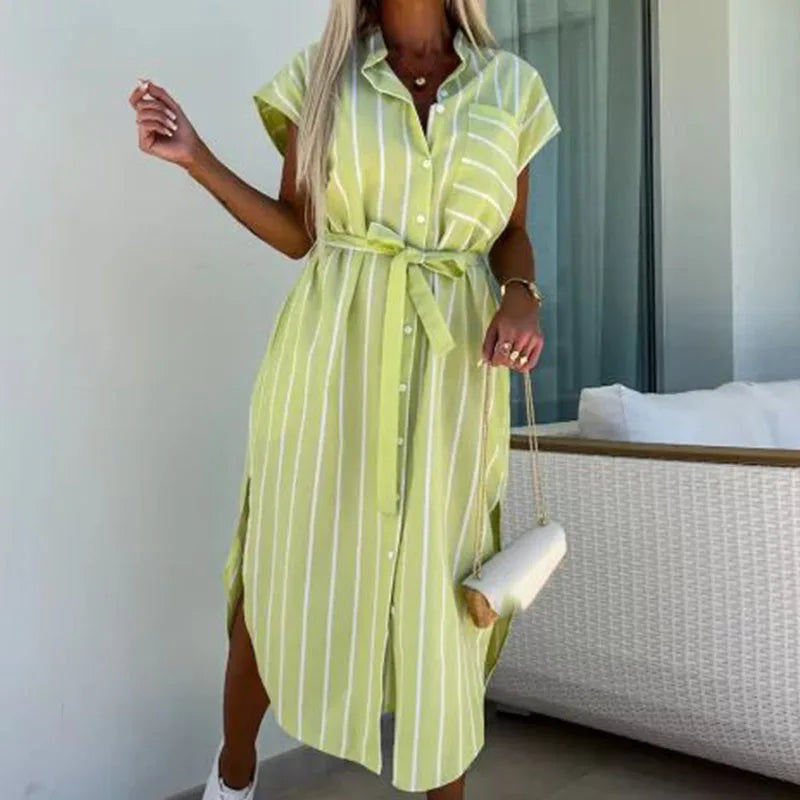 Sophia – Striped Summer Dress