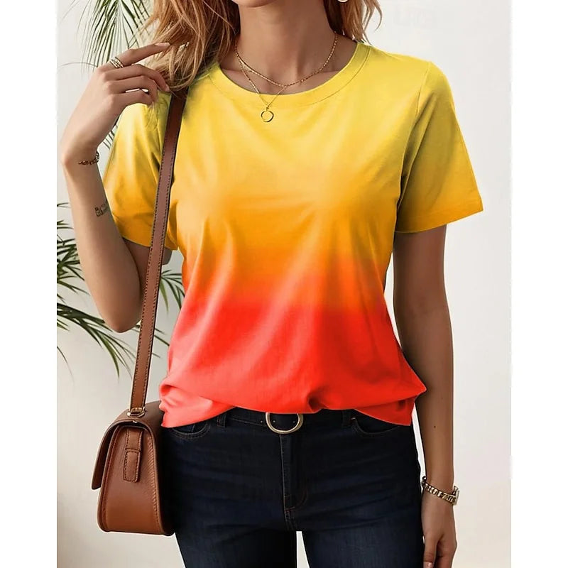 Zoe | Gradient Glow Shirt