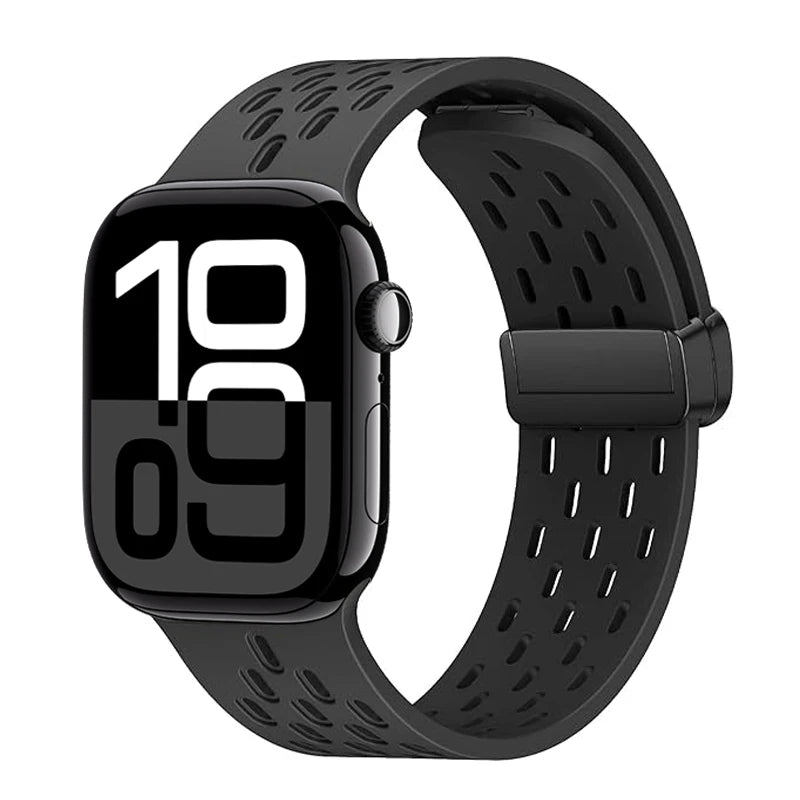 Silicone Strap for Apple watch band 49mm 45mm 44mm 42mm 46mm 40mm 41mm Bracelet Correa iWatch Series 9 8 10 SE 7 6 5 4 3 Ultra 2
