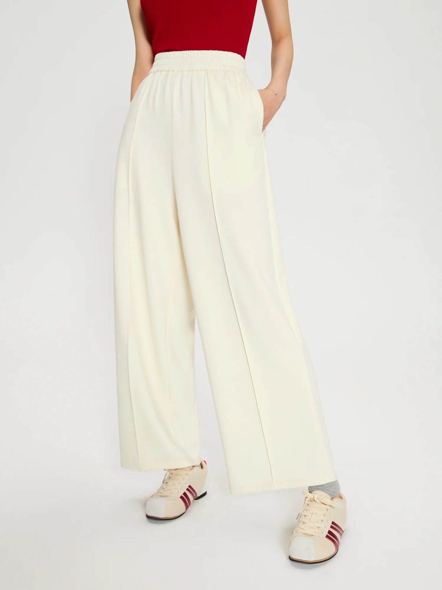 Comfy Ease™ High-Waist Elastic Casual Pants