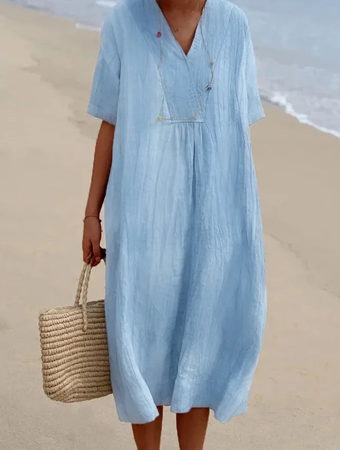 Amara - Linen Dress