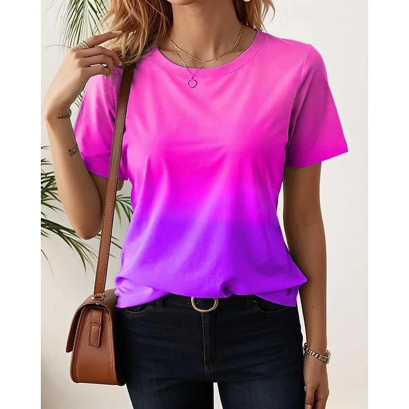 Zoe | Gradient Glow Shirt