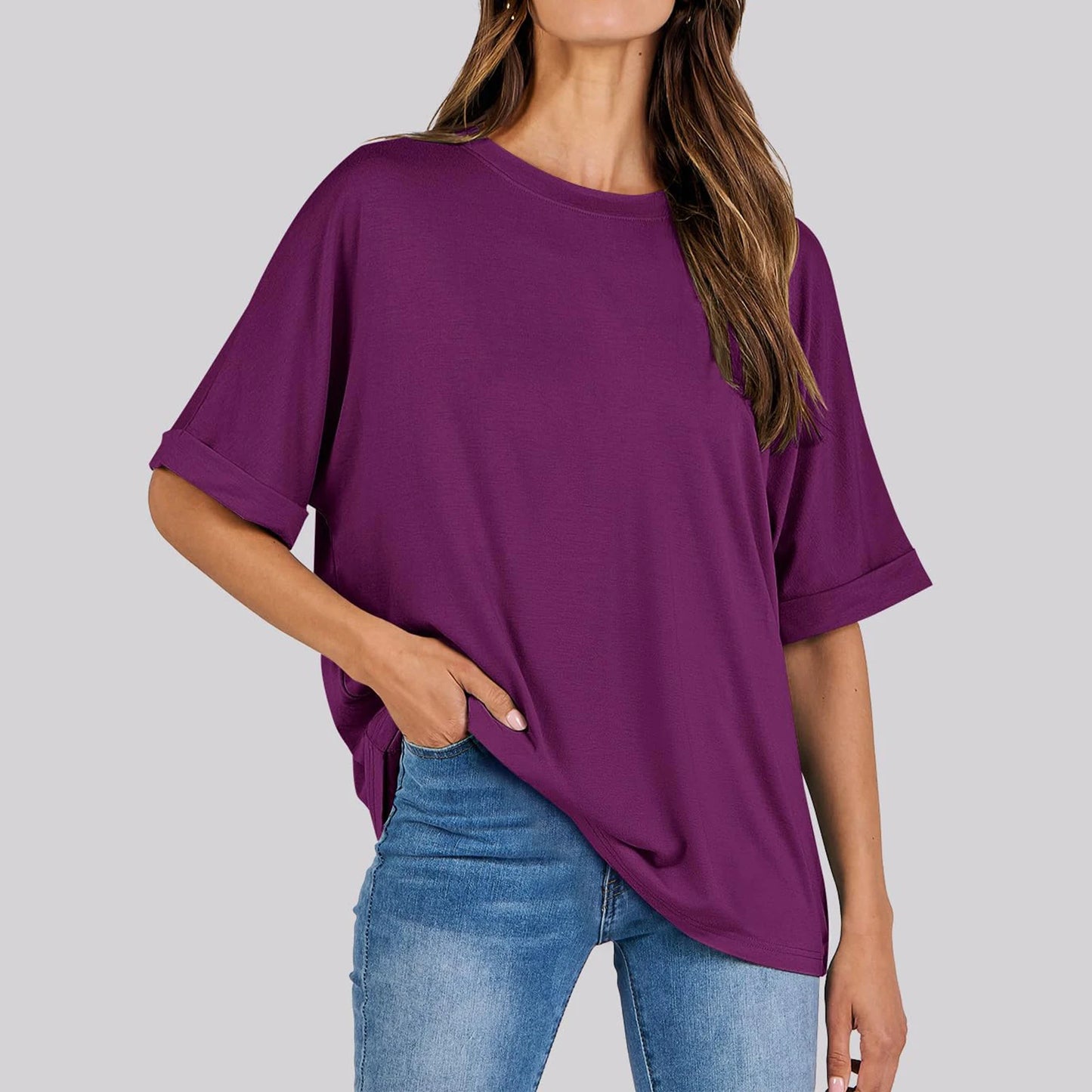 Jade – Breezy Loose T-Shirt