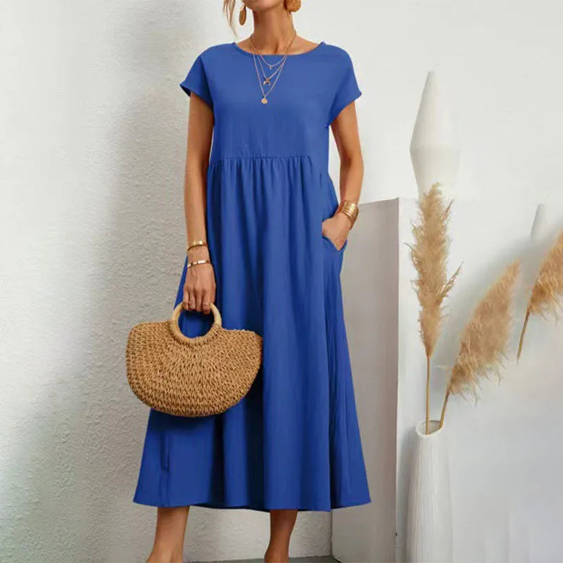 Mara - Women's Linen Dress