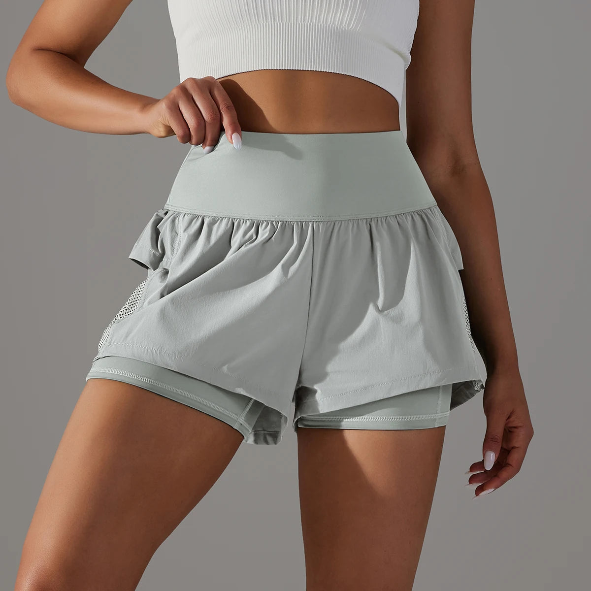 Athleta™ High-Waisted 2-in-1 Active Shorts with Pockets