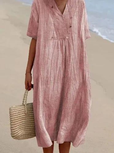 Amara - Linen Dress