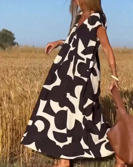 Vintage Print Sundress