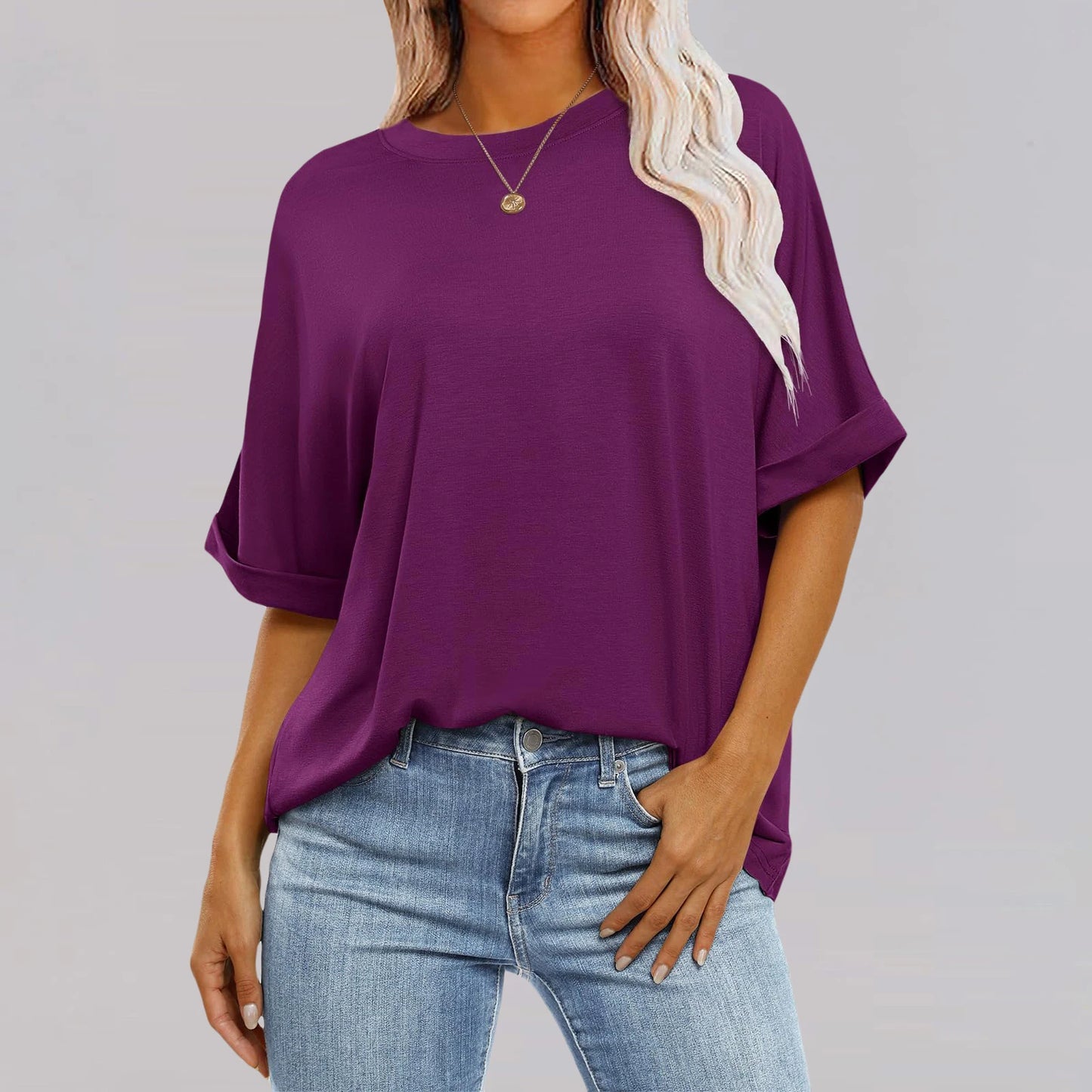 Jade – Breezy Loose T-Shirt