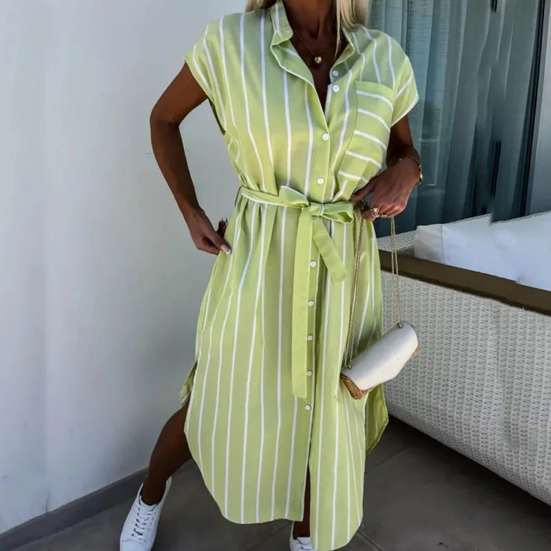 Sophia – Striped Summer Dress