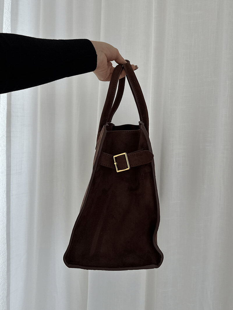 Seren – Elegant Suede Handbag