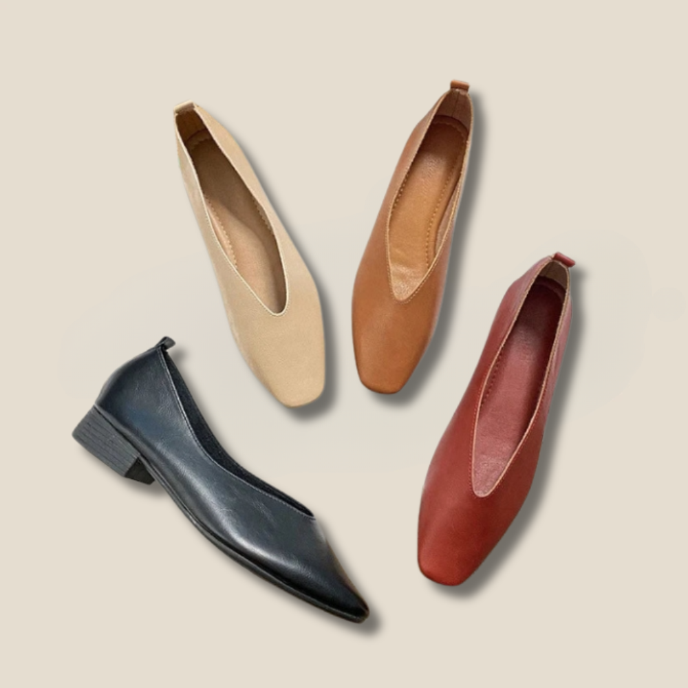 Camille - Elegant Retro Flats