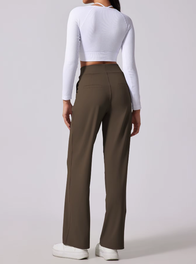 Sophia – High-Waist Stretch Casual-Work Pants