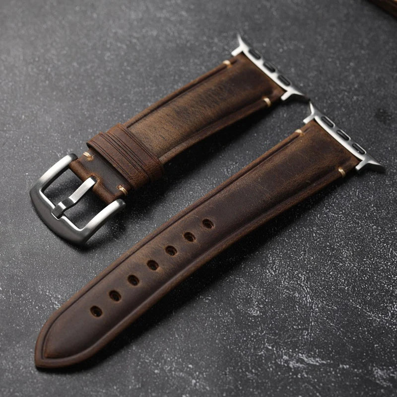 Classic Dark Brown Watch Band