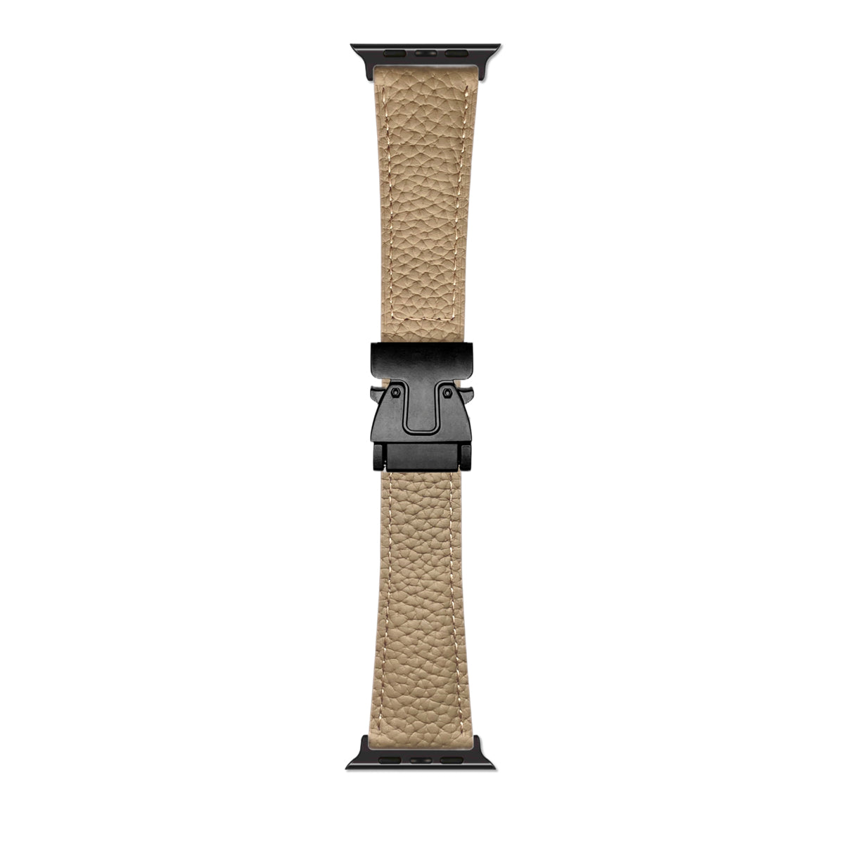 Magnetic Buckle Leather Strap For Apple Watch