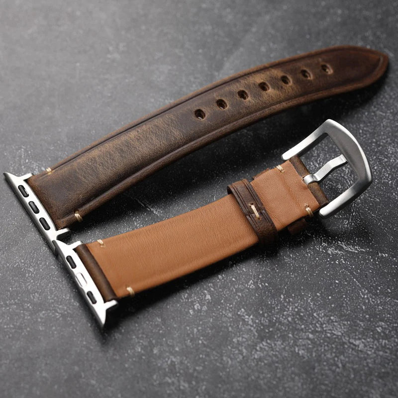 Classic Dark Brown Watch Band