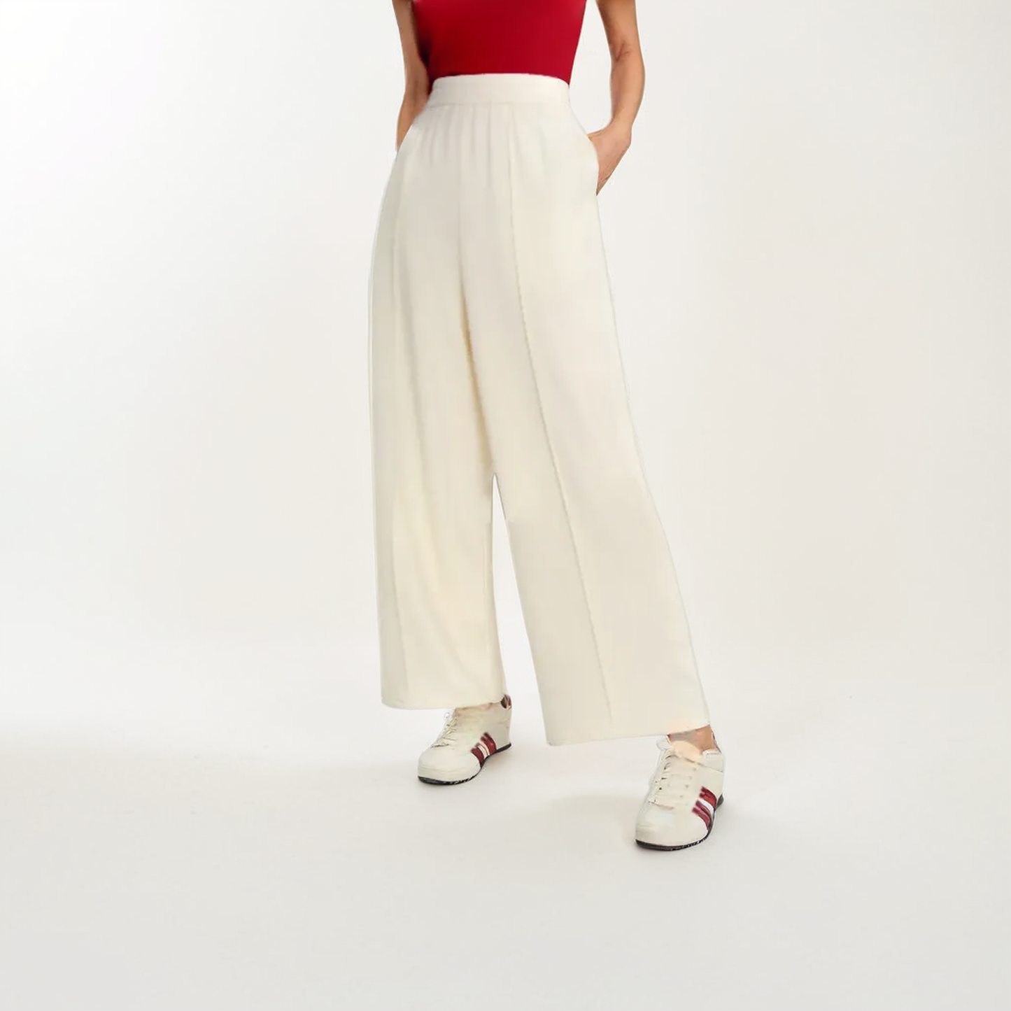 Comfy Ease™ High-Waist Elastic Casual Pants