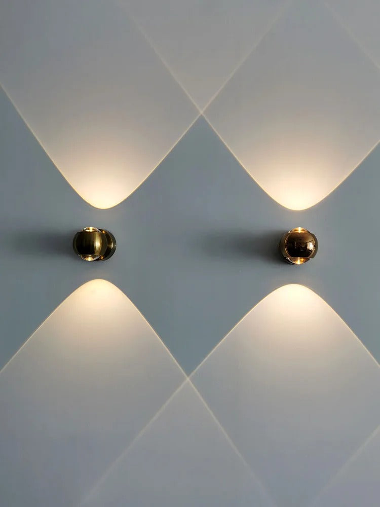 Jorid - Modern Brass LED Wall Lamp Foyer  BO-HA   