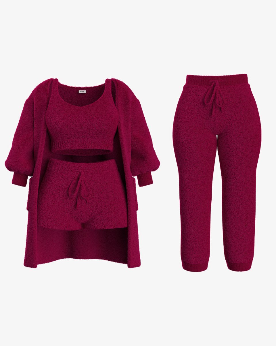 Pleshy Cozy Knit Set - Pleshy Cozy