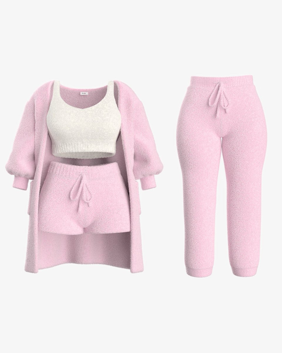 Pleshy Cozy Knit Set - Pleshy Cozy